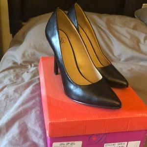 Black high heels